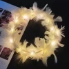 Street stalls, night markets, popular children's toys, internet-famous hair accessories, concerts, glowing lights at night, headwear, goose hair bands, feather hair bands, Haijuan toys, LED electronic toys Application Scenario